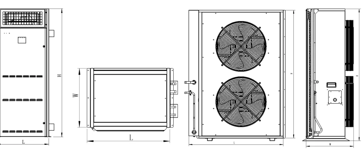 复叠蒸发动力热管空调
